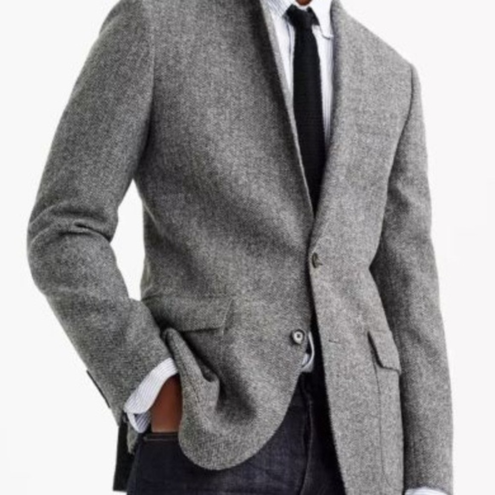 NWOT J.Crew Ludlow Wool/Cotton blend suit jacket